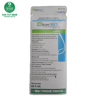 Thuốc muỗi icon 10cs - phun cho 200m2 - nhập khẩu vương quốc bỉ