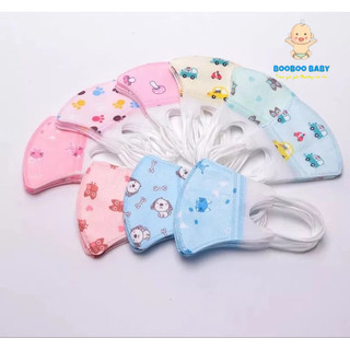 (Set 5) Khẩu trang trẻ em 3D Mask kháng khuẩn, an toàn cho bé  BB150