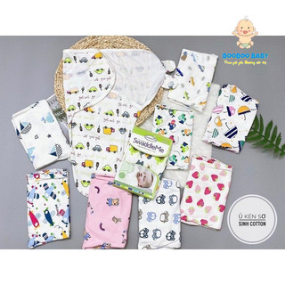 Ủ kén sơ sinh100% cotton Swaddle Me Summer cho bé BB84