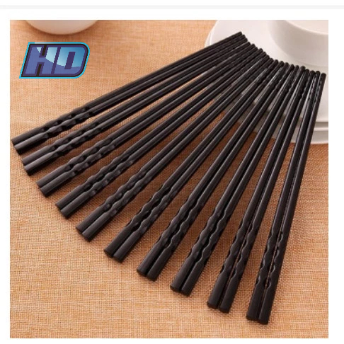 [Giá Xưởng] Vỉ 10 đôi Đũa nhựa Melamine kháng khuẩn xoắn 2 đầu chống trượt, Sang Trọng Chất Lượng Cao