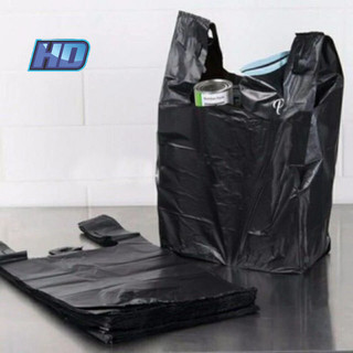 Túi nilon đen đựng rác đóng hàng, đựng đồ, tự phân hủy ,túi nilon có quai xách