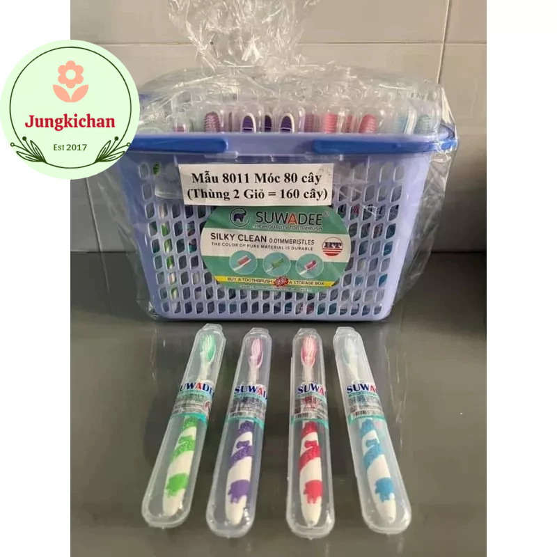 Bàn chải đánh răng SUWADEE Giỏ Móc Treo
