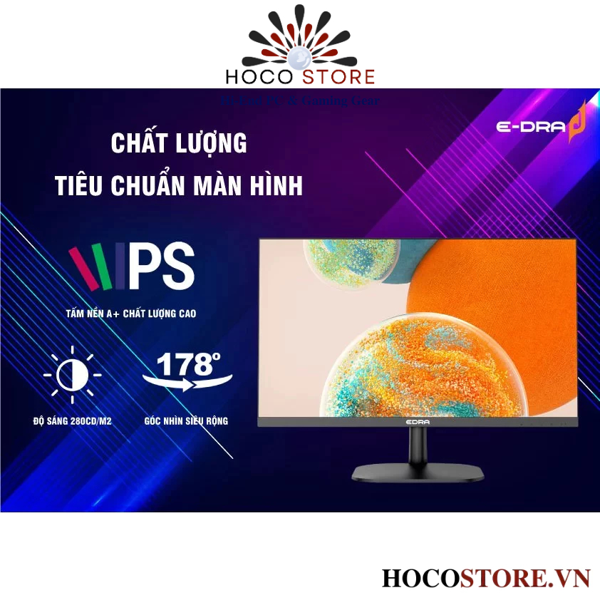 Màn hình Gaming E-DRA EGM24F100P 24 inch FullHD 100hz | Hoco Store PC | BigBuy360 - bigbuy360.vn