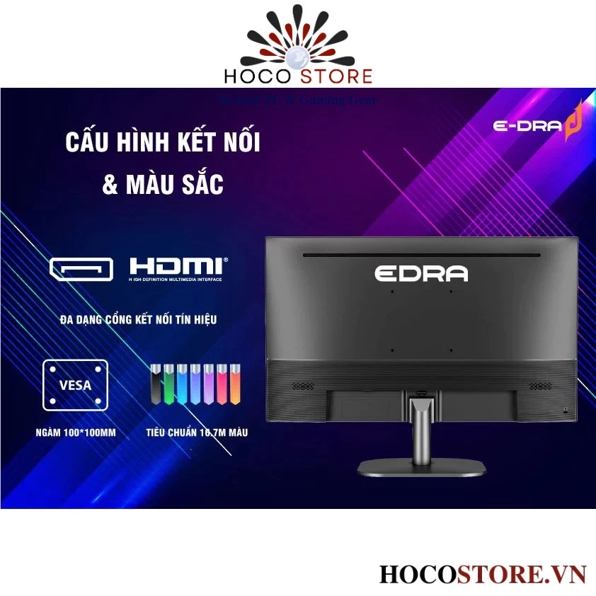 Màn hình Gaming E-DRA EGM24F100P 24 inch FullHD 100hz | Hoco Store PC | BigBuy360 - bigbuy360.vn