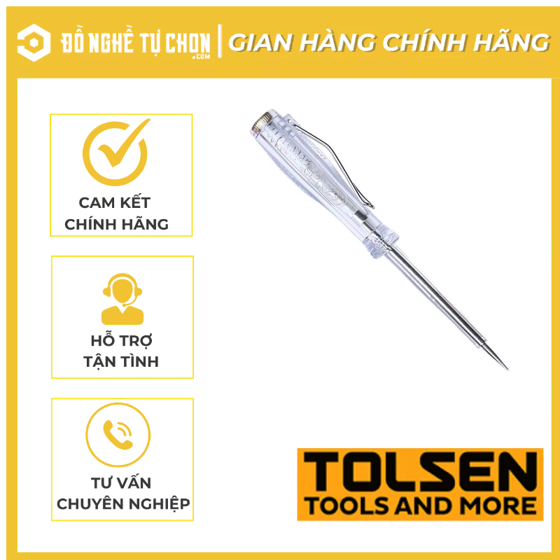VÍT THỬ ĐIỆN 70mm TOLSEN V70670