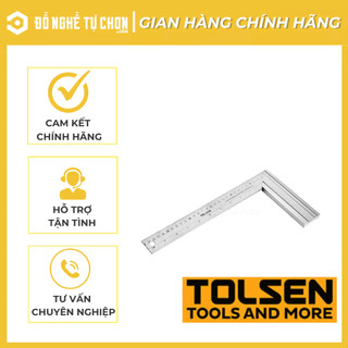 Thước góc nhôm 250mm công nghiệp Tolsen 35038 - CHÍNH HÃNG