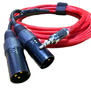 Dây jack 3.5 ly sang jack canon, 01 dây phát nhạc máy tính