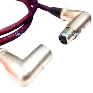 Dây tín hiệu âm thanh zắc canon đực cái cong Jack canon cong dây rắc canon cong giắt canon 01 dây