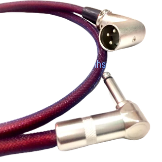 Dây xlr đực cong ra 6 ly cong 01 dây tín hiệu âm thanh