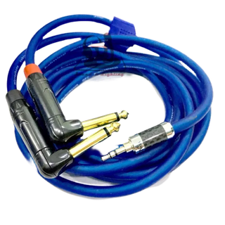 Dây jack 3.5mm ra 2 jack 6.3mm dây phát nhạc
