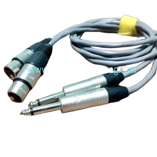 Dây âm thanh belden Jack canon cái ra 6.5 ly, 02 dây Jack 6 ly sang canon cái