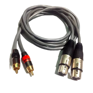 Dây tín hiệu Jack canon ra Av 02 dây