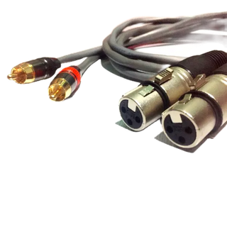Dây tín hiệu Jack canon ra Av 02 dây