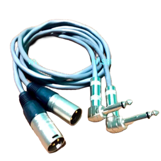 Dây belden Jack Neutrik combo 02 dây canon đực ra 6.5ly