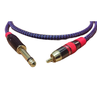 Dây jack 6 ly ra av, dây hoa sen ra 6 ly, dây tín hiệu âm thanh, dây av, dây hoa sen
