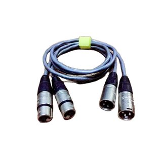 Cặp dây jack Canon Neutrik và dây belden 8760 18AWG USA, dây jack bãi Canon đực cái, 01 cặp dây