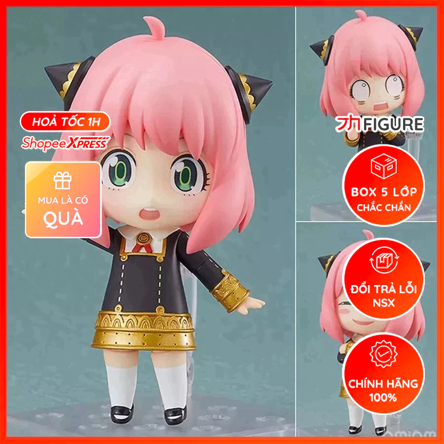 Mô Hình Nendoroid 1902 Anya Forger - Spy x Family, Good Smile Company, Figure Chính hãng Nhật Bản