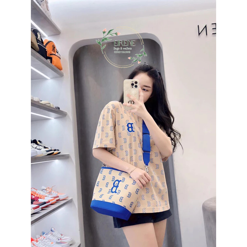 Túi giọ M lb túi bucket miệng cúc bấm sẵn 5 màu siêu hot 2023