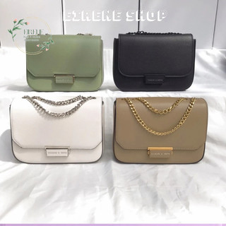 Túi Xách Nữ Khoá Logo Dây Xích Đeo Chéo Double Chain Link