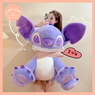 Gấu bông disney stitch tím mộng mơ size to - gấu bông cao cấp