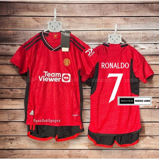 Bộ quần áo bóng đá trẻ em CLB Manchester United sân nhà 2022/23