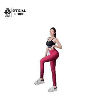 Quần tập gym nữ thể thao kiểu lưng cạp cao chất thun mềm mỏng cực thoải mái