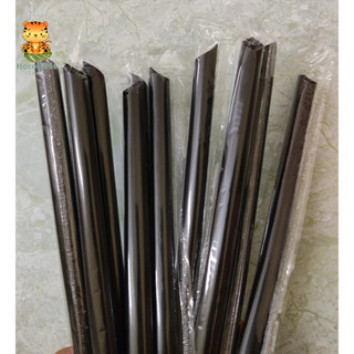 50 ỐNG HÚT TRÀ SỮA PHI 8 ĐEN CÓ MÀNG BỌC