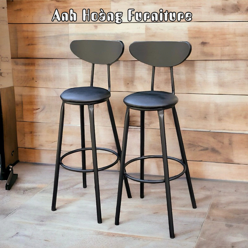Ghế Cafe Stool Quầy Bar - Loại Màu Gỗ Cao 45 - Cao 75cm | Anh Hoàng Furniture