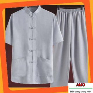 Bộ đồ mặc nhà cho ông, cho bố (CTNT ll2+ CTNT ll1+ CTDT ll1), bộ cổ tàu cho bố