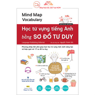 Sách - Mind Map Vocabulary - Học Từ Vựng Tiếng Anh Bằng Sơ Đồ Tư Duy- Nhân trí việt