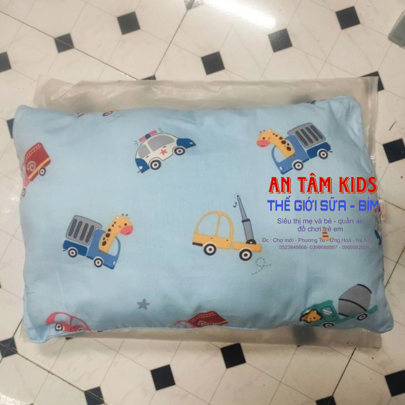 Gối bông kid DS294 Chính hãng Dokma kích thước