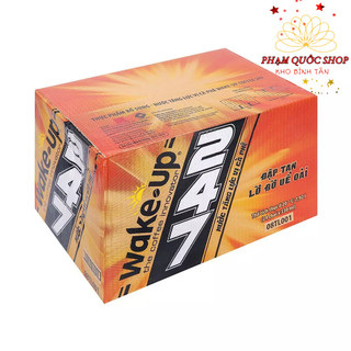Thùng 24 chai nước tăng lực wake up 247 vị cà phê 330ml