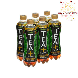Lốc 6 chai trà ô long tea plus 450ml