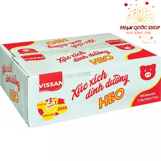 Sỉ thùng _ thùng 20 gói xúc xích heo dinh dưỡng vissan gói 175g
