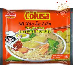 Thùng 30 gói Mì xào Colusa Miliket hương vị Gà gói 85g