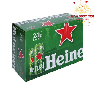 Thùng 24 lon bia HEINEKEN 330ML