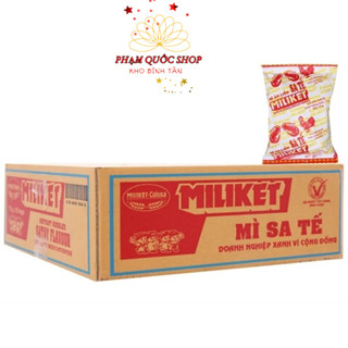 Thùng 30 gói mì Miliket sate giấy 65g