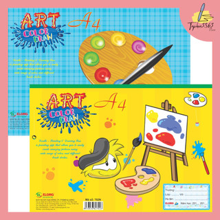 Vở vẽ dán gáy xé klong a4 24 tờ ms: 702 đẹp