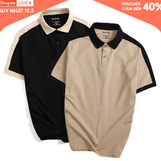  - Áo thun POLO thiết kế vải cá sấu cotton cao cấp ngắn tay cực hot AT1718