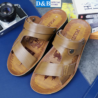 DÉP DA BÒ - SANDAL DA BÒ CAO CẤP - BẢO HÀNH 12 THÁNG - ĐẾ ĐÚC LIỀN QUAI