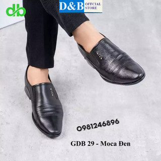 Giày tây nam da cao cấp, tăng chiều cao 6-7cm, đế cao su nguyên tấm chống trơn
