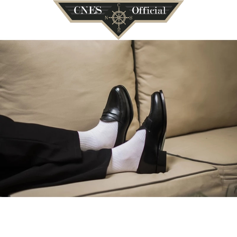 Giày Lười Nam Cao Cấp Chất Liệu Da Bê Nhập Khẩu Thương Hiệu CNES (LEIPZIG)