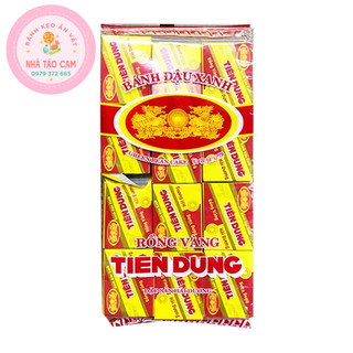 Bịch 12 viên bánh đậu xanh rồng vàng tiên dung loại đặc biệt