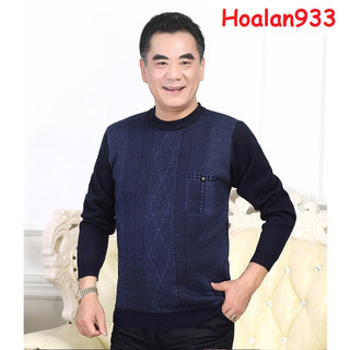 ÁO LEN NGƯỜI GIÀ, Len sơ mi ông mẫu mới