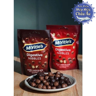 Bánh bi nibbles socola đen mcvitie's gói 67g