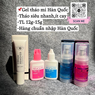 Gel tháo mi remover clear gel-Sky Zone-Remover Cream Hàn Quốc_12g-15g_tháo mi giả,mi nối_THÚY HÀ