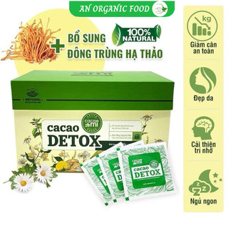 Cacao detox,cacao giảm cân thanh lọc cơ thể healthy,AN Organic Food