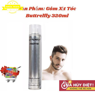 Chai Xịt Tóc Butterfly Shadow Đức - Keo xịt tóc giữ nếp- 320ml