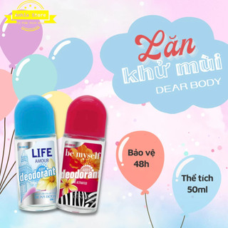 Lăn nách dear body- lăn khử mùi dear body 50ml - dedorant 48h