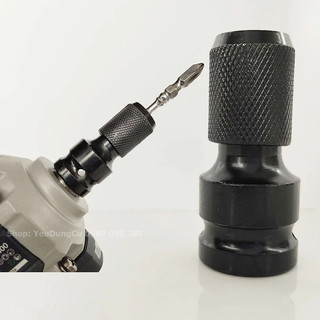 Đầu chuyển đổi Bulong 1/2 sang Bắn Vít. Chuyển đổi nhanh máy siết Bulong sang bắn vít